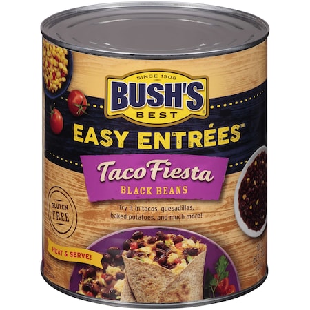 Bushs Best Bush's Best Taco Fiesta Black Bean #10 Can, PK6 01585